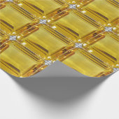 Yellow Gemstone Cadeaupapier (Hoek)