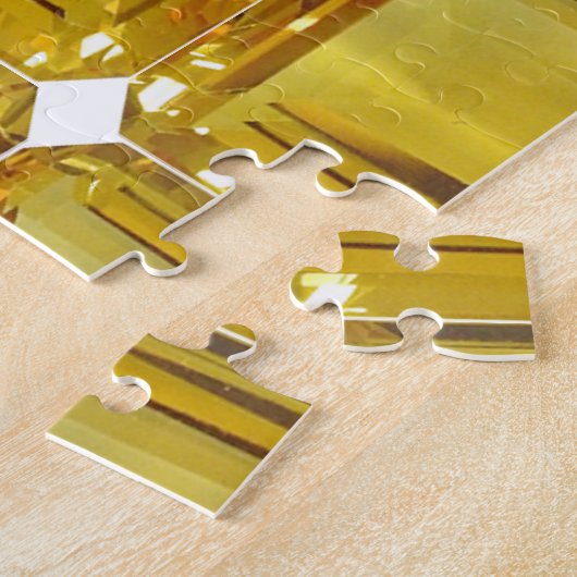 Yellow Gemstone Legpuzzel (Zijkant)