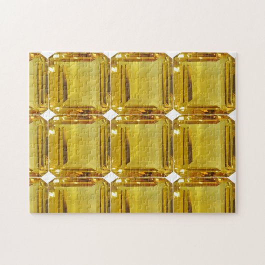 Yellow Gemstone Legpuzzel (Horizontaal)