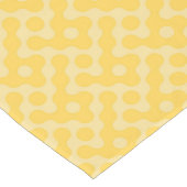 Yellow Geometric Pattern Table Runner Lange Tafelloper (Hoek)