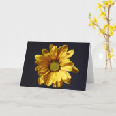 Yellow Gerbera Daisy Kaart (Gele Bloem)