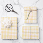 Yellow Gingham Handgemaakte Patroon Schattigee CUS Inpakpapier Vel<br><div class="desc">Perfecte leuke cadeauverpakking voor een leuk feestje! Met de hand gemaakte kunst voor jou! Perfect voor een verjaardag, zomerbruiloft, vrijgezellenfeest, bruiloft, jubileumfeest, vrijgezellenfeest, verlovingsfeest of op elk moment! Kijk in mijn winkel voor alternatieve design en kleuren. BEDANKT VOOR HET ONDERSTEUNEN VAN ONAFHANKELIJKE ARTIESTEN! Alle kunstwerken en design zijn door mij...</div>