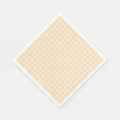 Yellow Gingham Napkin Servet (Hoek)