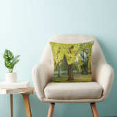 Yellow Gingko Tree Kussen (Stoel)