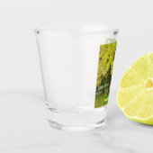 Yellow Gingko Tree Shot Glas (Links)