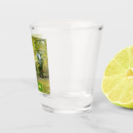 Yellow Gingko Tree Shot Glas (Rechts)