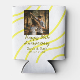 Yellow golden photo 30th wedding anniversary name  blikjeskoeler