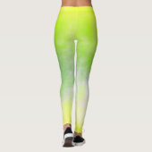 Yellow Green Ombre Leggings (Achterkant)