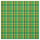 Yellow Green Plaid Pattern Check Print Tartan Stof (Swatch)