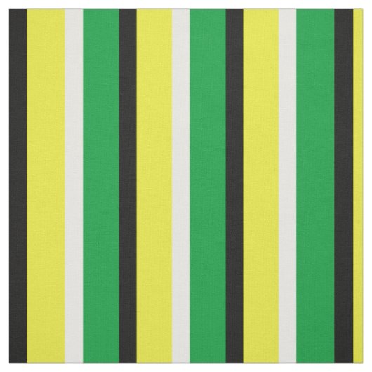 Yellow Green Stripes Pattern Stof (Swatch)