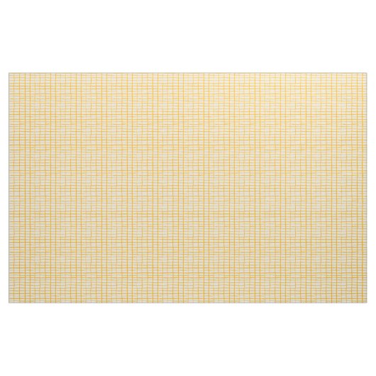 Yellow grid simple pattern stof (Yard (91,4 cm))
