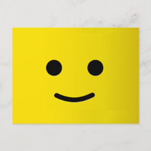 Yellow Happy Face Briefkaart