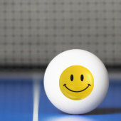 Yellow Happy Ping Pong Ball (Net)
