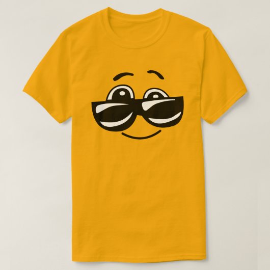 Yellow Happy Sunshine T-shirt (Design voorkant)