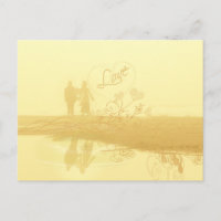 Yellow Heart Beach Wedding