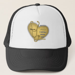Yellow Heart LVN Nurse pet