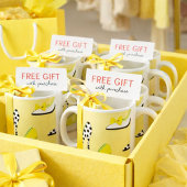 Yellow Heels Lady Chic Koffiemok