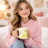 Yellow Heels Lady Chic Koffiemok