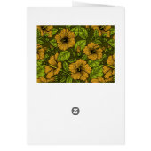 Yellow hibiscus (Achterkant)