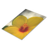 Yellow Hibiscus Notitieblok (Schuin)
