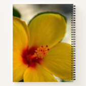 Yellow Hibiscus Notitieboek (Achterkant)