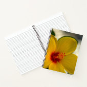 Yellow Hibiscus Notitieboek (Binnen)