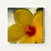 Yellow Hibiscus Notitieboek (Achterkant)