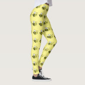 Yellow Honey Bee Leggings (Rechts)