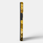 Yellow Honeycomb Pattern Case-Mate iPhone Case (Achterkant / Rechts)