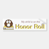 Yellow Honor Roll Bumpersticker (Voorkant)