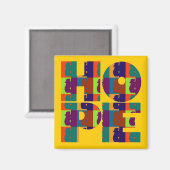 Yellow HOPE Magnet (Voorkant / Achterkant)