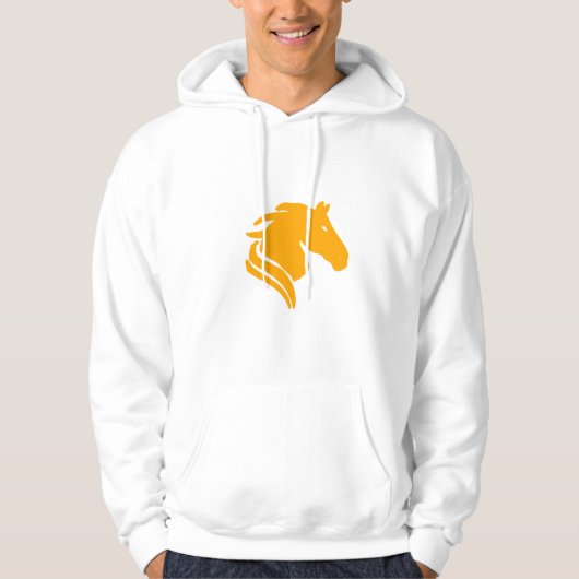 Yellow Horse Zodiac Sweatshirt – Identity Gift (Voorkant)