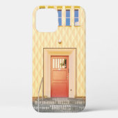 Yellow house illustration Case-Mate iPhone case (Achterkant)