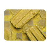 Yellow ice cream conpose magneet (Horizontaal)