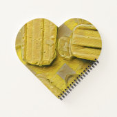 Yellow ice cream conpose notitieboek (Achterkant)