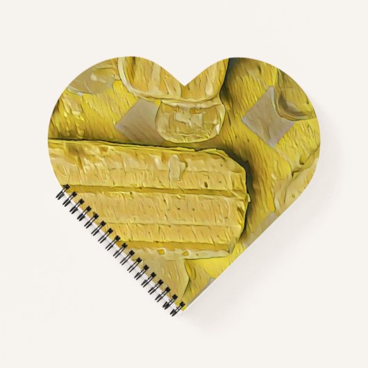 Yellow ice cream conpose notitieboek (Voorkant)