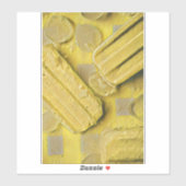 Yellow ice cream conpose sticker (Vel)