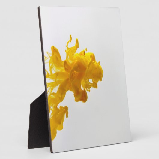Yellow Ink Drop Photography 8x10 met Easle Fotoplaat (Zijkant)