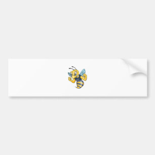 YELLOW JACKET HORNET BUMPERSTICKER