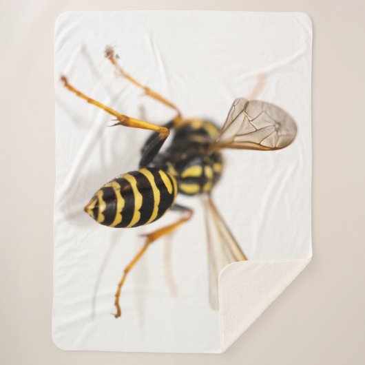 YELLOW JACKET SHERPA DEKEN (Voorkant)