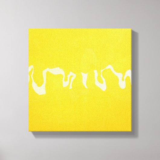 Yellow Journney Canvas Afdruk (Voorkant)