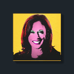 Yellow Kamala Harris Pop Art Canvas Afdruk<br><div class="desc">Politieke Pop Art Gear en Politieke Gifts van PolitiClothes.com & PolitiCardz.com Vind de meest unieke verkiezingen en politieke cadeaus, waaronder: politieke T-shirts, politieke Bumperstickers, politieke Buttonnen, politieke Posters, politieke spelden, politieke Kaarten, politieke Mokken, politieke Posters, politieke handtekeningen en nog veel meer! Politieke kunst en kunst: http://www.PolitiClothes.com Politieke Kaarten en geschenken:...</div>