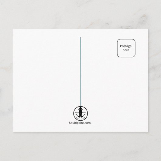 Yellow Kitty Tulips   Briefkaart (Achterkant)