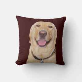 Yellow Lab American MoJo Pillow Kussen