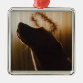 Yellow Lab Angel Ornament van Willowcatdesigns (Voorkant)