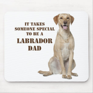 Yellow Lab Dad Mousepad Muismat
