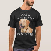 Yellow Lab Dad T-shirt (Voorkant)
