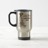 Yellow Lab Dad Travel Mug Reisbeker (Links)