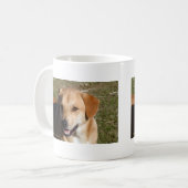 Yellow Lab Dog Koffiemok (Voorkant links)