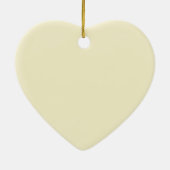 Yellow Lab Face Keramisch Ornament (Achterkant)